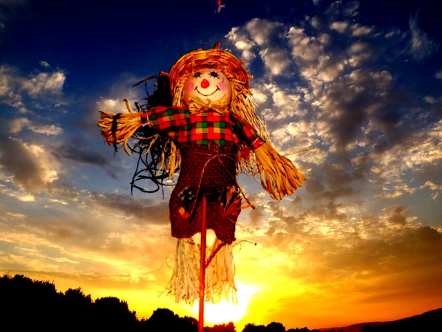 sunset-scarecrow