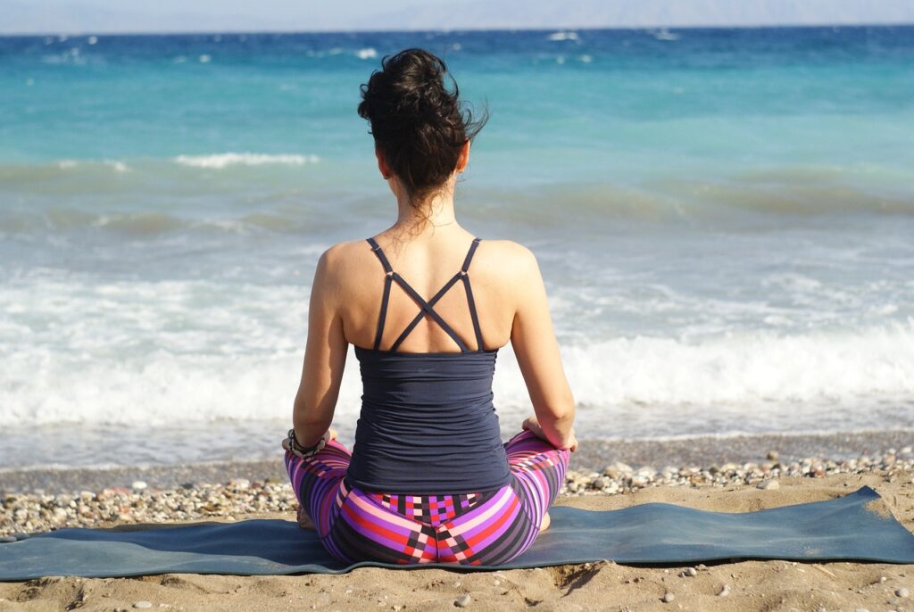 beach meditation